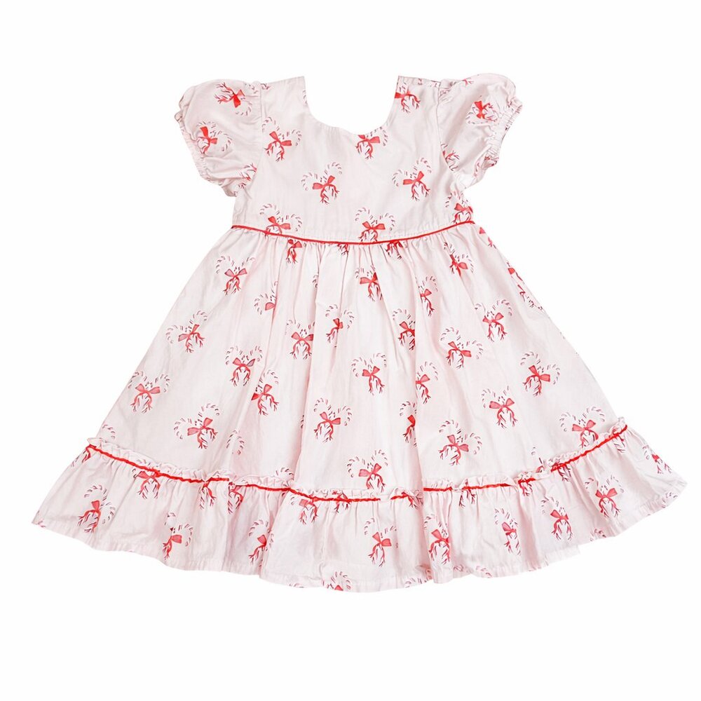 EUC Candy Cane Christmas Dress